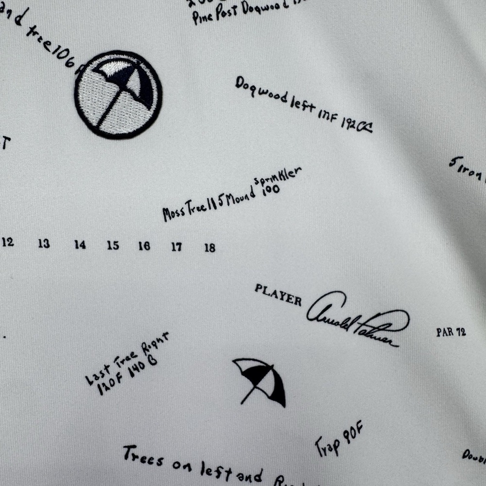 NEW Puma Polo Shirt Men XL Arnold Palmer Cloudspun Scorecard Golf Performance - Picture 7 of 16